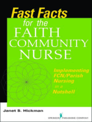 cover image of Fast Facts for the Faith Community Nurse